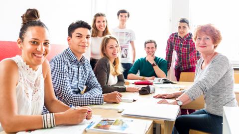 alpadia language course adult school students